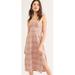 Free People Dresses | Free People Life Like This Plaid Dress Natural | Color: Tan | Size: Various