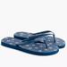 J. Crew Shoes | J.Crew Star Print Flip Flops | Color: Blue/Red | Size: 10