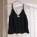 Anthropologie Tops | Anthropologie Black Top. Size Small. | Color: Black | Size: S