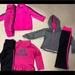 Adidas Matching Sets | 3 Girls Adidas Sets | Color: Black/Pink | Size: 24mb