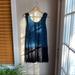Madewell Dresses | Broadway & Broome Lace Flapper Mini Dress | Color: Black/Blue | Size: 4
