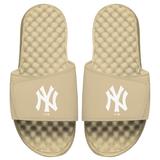 Men's ISlide Tan New York Yankees Dune Mantra Slide Sandals