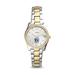 Women's Fossil Creighton Bluejays Scarlette Mini Two-Tone Stainless Steel Watch