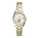 Women's Fossil Tennessee Chattanooga Mocs Scarlette Mini Two-Tone Stainless Steel Watch