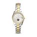 Women's Fossil Oakland Golden Grizzlies Scarlette Mini Two-Tone Stainless Steel Watch