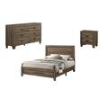 Union Rustic Fergerson Standard 3 Piece Bedroom Set Wood in Brown | Queen | Wayfair 9E6956C5D718472EBF5250ECF071C597
