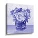 Red Barrel Studio® Flowers Bouquet In The Vase Purple Blue Very Peri Floral Design IX By Irina Sztukowski Gallery Canvas, in Indigo | Wayfair