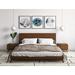 Corrigan Studio® Trimont Low Profile Platform Bed Wood in Brown | 39 H x 80 W x 83 D in | Wayfair C1114A006F3D449D9EBC63E6B27C79D6