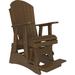 Red Barrel Studio® Outdoor Gliding Polywood Chair Wood in Brown | 48.5 H x 30 W x 40.25 D in | Wayfair 4F57922D5DC84763961C61B57F2E0CAB