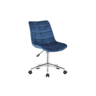 CLP Bürostuhl Medford Samt blau Image