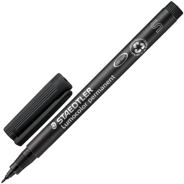 Staedtler Universalstift »Lumocolor permanent S« schwarz Image