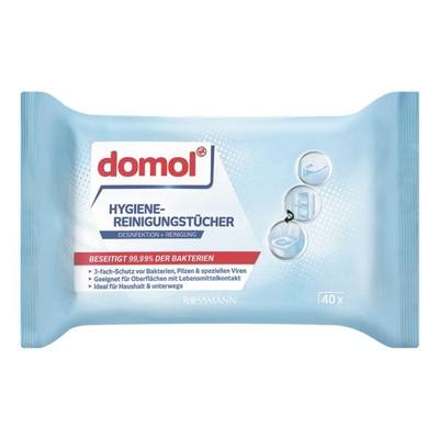 Hygiene-Reinigungstücher, domol