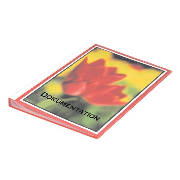 Foldersys Präsentations-Sichtbuch 10 Hüllen rot, 24x31 cm Image