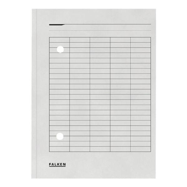Falken Umlaufmappe grau, 23.1x31.8 cm Image