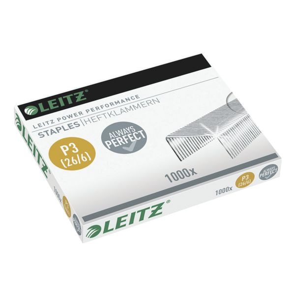 Leitz Heftklammern »26/6« 5572 POWER performance P3 Image