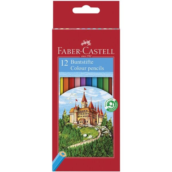 Faber-Castell (Schule) 12er-Pack Buntstifte »Castle« braun Image