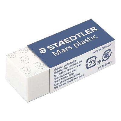 Staedtler Radiergummi »Mars plastic mini« weiß, 4.9x1.9x1.3 cm