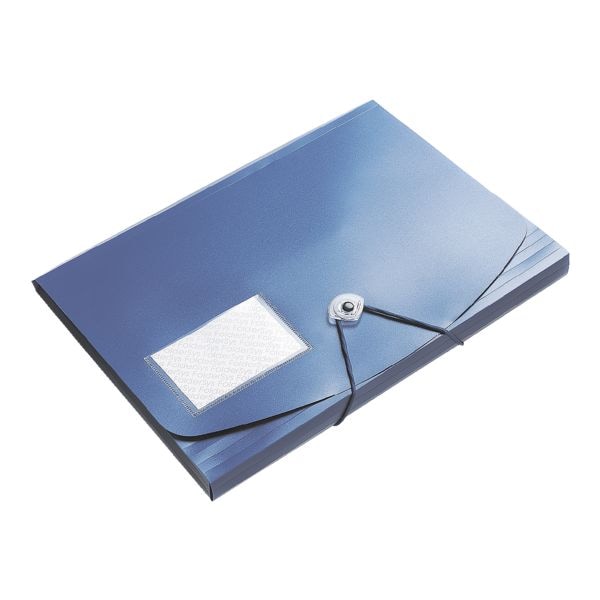 Foldersys Eckspannermappe A4 »Jumbo« blau, 24x32 cm Image