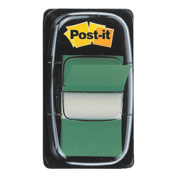 Post-it Index Haftstreifen »Index« 43,2 x 25,4 mm grün, 4.32x2.54 cm Image