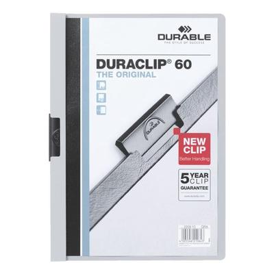 Durable Klemmhefter »Duraclip 60« grau, 22x31 cm