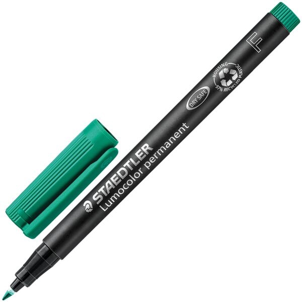 Staedtler Universalstift »Lumocolor permanent F« grün Image