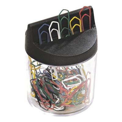 OTTO Office Büroklammern-Magnetspender mit farbigen Klammern mehrfarbig, 6x5.5x6 cm