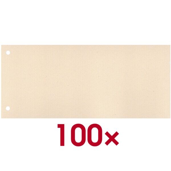 OTTO Office Re Trennstreifen 100 Stück einfarbig rosa, 24x10.5 cm Image