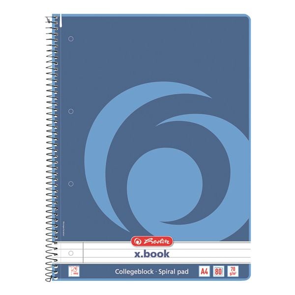 Herlitz Collegeblock A4, liniert - 80 Blatt Image