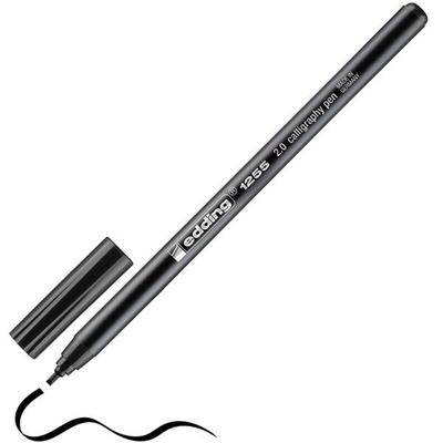 Edding Fasermaler »1255 calligraphy pen« schwarz Image