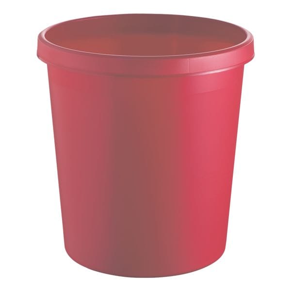 helit Papierkorb »the german H61058« 18 L rot, 31x32x31 cm Image
