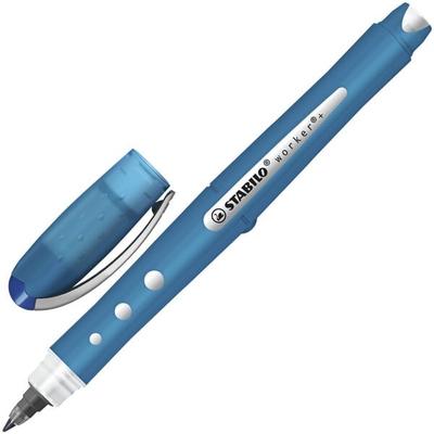 Stabilo Einweg-Tintenroller »Worker Colorful +« blau Image