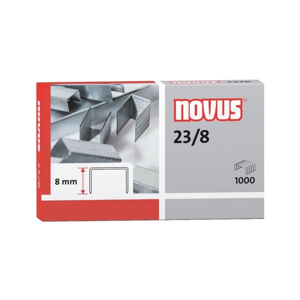 Novus Heftklammern »23/8« für Blockhefter Image