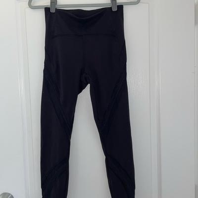 Lululemon Athletica Pants & Jumpsuits | Lulu Lemon Leggings. Size Us 4 Black | Color: Black | Size: 4