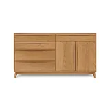 Copeland Furniture Catalina Cherry Five-Drawer/Two-Door Buffet - 6-CAL-72-23
