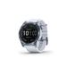 Garmin Fenix 7X Sapphire Solar Watch Mineral Blue DLC Titanium Case Whitestone Band 010-02541-14