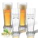 Carved Solutions Personalized 14 oz. Plastic Pilsner Glass Plastic | 7 H x 2.8 W in | Wayfair ACL-TPIL14S4-pd-oars-pn-tnr