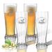 Carved Solutions Tritan Wild Game 4 Piece 12 oz. Plastic Pilsner Glass Set Plastic | 7 H x 2.87 W in | Wayfair ACL-TPIL14S4-PD-wildgame