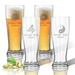 Carved Solutions Personalized Tritan 4 Piece 14 oz. Plastic Pilsner Glass Set Plastic | 7 H x 2.8 W in | Wayfair ACL-TPIL14S4-pd-solstice-luc