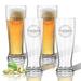 Carved Solutions Tritan Collegiate Sports Logo 12 oz. Plastic Pilsner Glass Set Plastic | 7 H x 2.87 W in | Wayfair