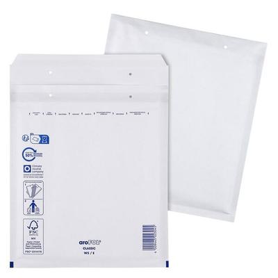 aroFol 100 Luftpolsterversandtaschen DIN C5 weiß, 24x27.5 cm