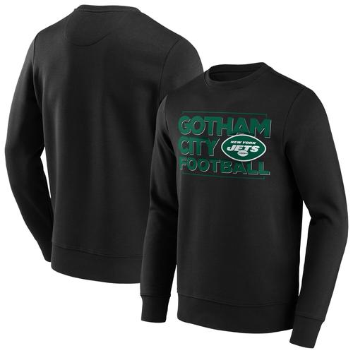 New York Jets Gotham City Football Iconic Hometown Graphic Crew Sweatshirt - Herren