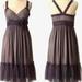 Anthropologie Dresses | Anthropologie's Women's Moulinette Soeurs Spirited Away Grey Silk Dress Size 4 | Color: Gray | Size: 4
