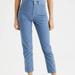 American Eagle Outfitters Pants & Jumpsuits | Gently Worn! American Eagle Mom Blue Cord Sz 4 | Color: Blue | Size: 4