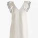 J. Crew Dresses | J. Crew Collection Linen Ruffle Shoulder Dress Size 2 | Color: White | Size: 2