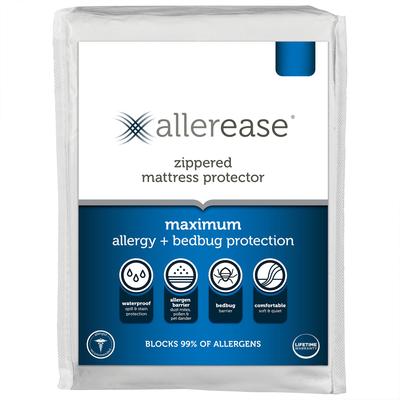 AllerEase Maximum Mattress Protector by AllerEase in White (Size FULL)