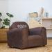 Keet Little-Furniture Personalized Club Chair Wood/Microsuede in Brown | 18 H x 24 W x 17 D in | Wayfair 103-