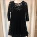 Free People Dresses | Free People Lace Dress | Color: Black | Size: 8