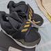 Adidas Shoes | Bogo Free Adidas | Deep Threat I Black Gold Velcro Baby Sneakers Toddler | Color: Black/Gold | Size: 5bb