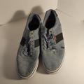 Levi's Shoes | Men's Tennis Shoes Levi's Lace Up Size 9 Navy | Color: Blue | Size: 9