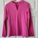 Nike Tops | Nike Dri Fit Golf Split Neck Pink Pullover | Color: Pink | Size: S